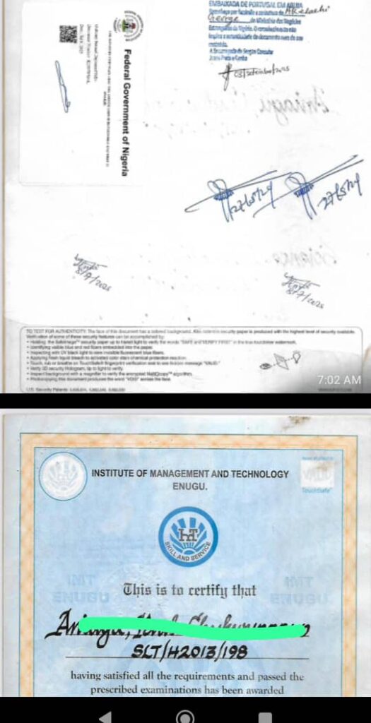 Document Authentication in Nigeria